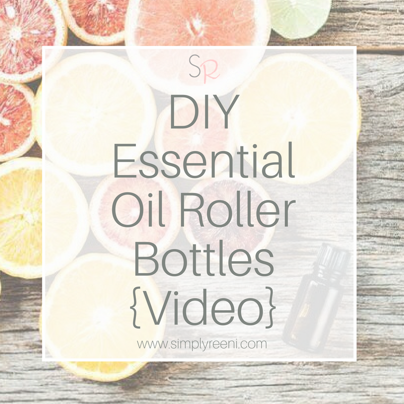 DIY Essential Oil Roller Bottles {Video}