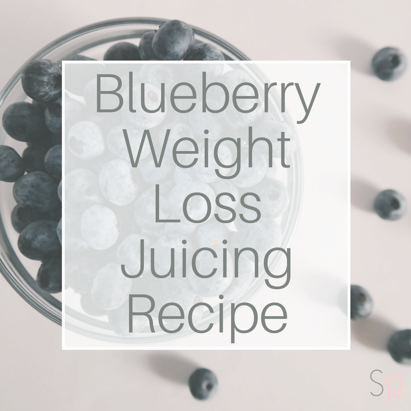 Blueberry Weight Loss Juicing Recipe