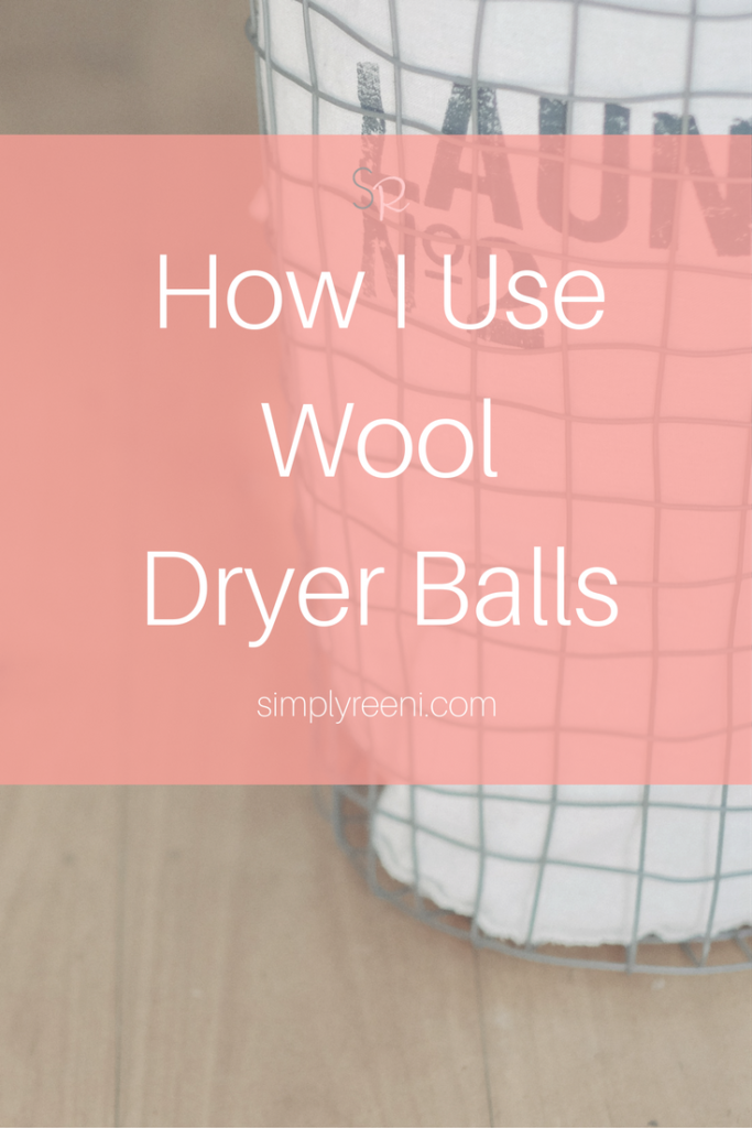 use wool dryer balls