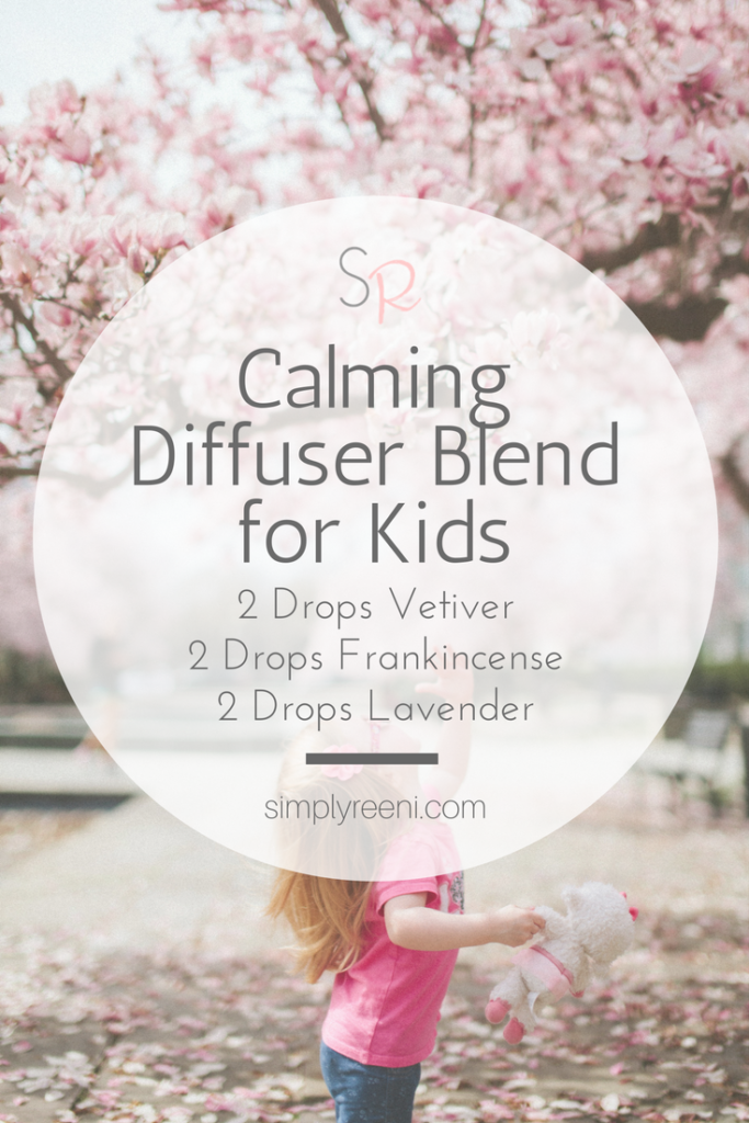 essential oil calming diffuser blend for kids