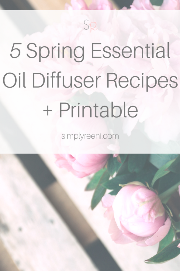 spring essential oil diffuser recipes