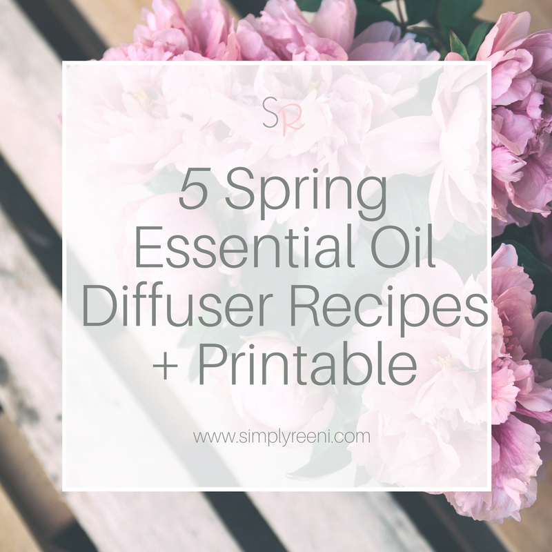 5 Spring Essential Oil Diffuser Recipes