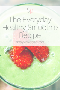 everyday health smoothie recipe