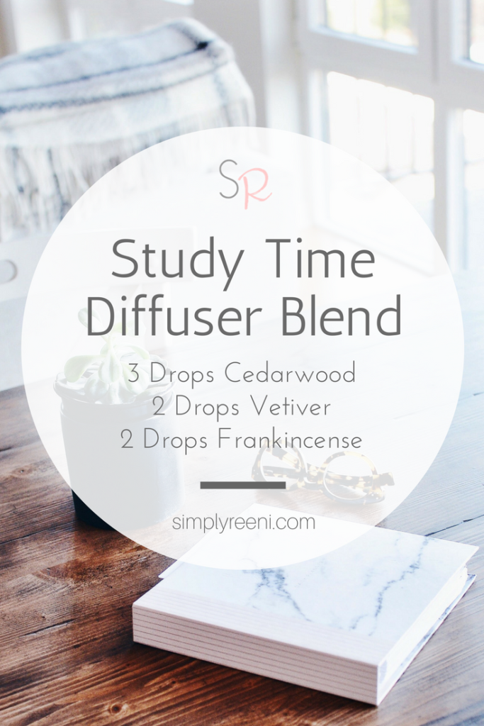 Essential Oils Study Time Diffuser Blend
