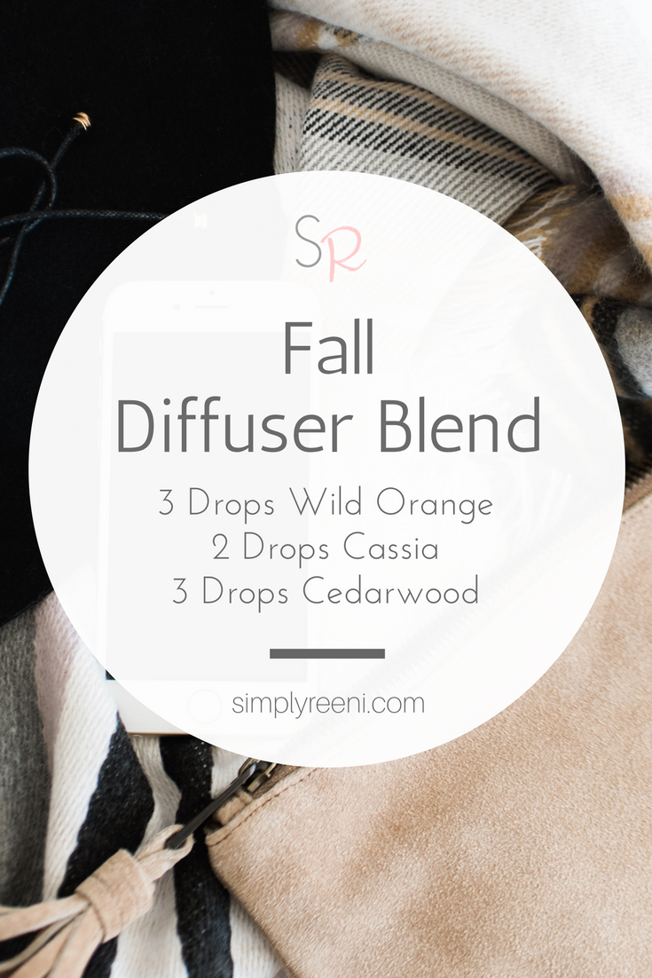 Fall essential oil Diffuser Blend Recipe