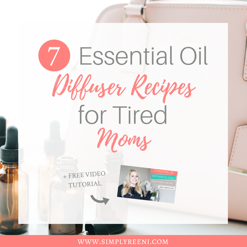 7 Essential Oil Diffuser Recipes for Tired Moms