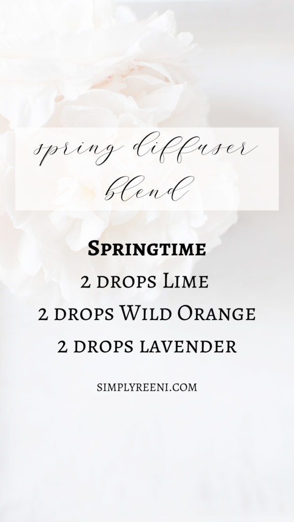 Springtime Essential Oil Diffuser Blend