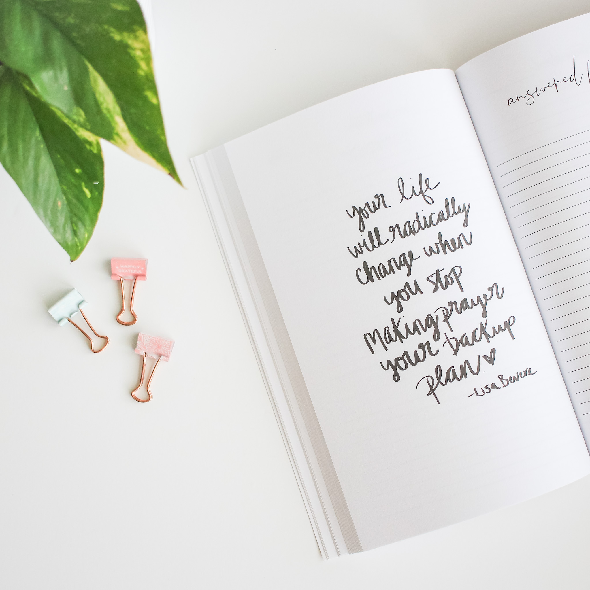 Daily Prayer Journal