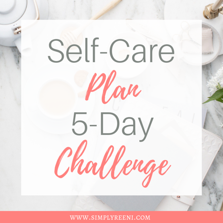 self care plan 5 day challenge