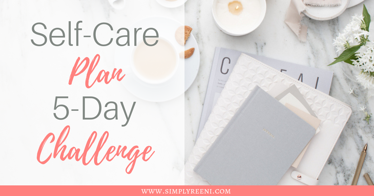 self-care plan 5-day challenge social