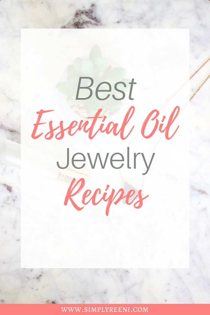 best essential oil jewelry recipes