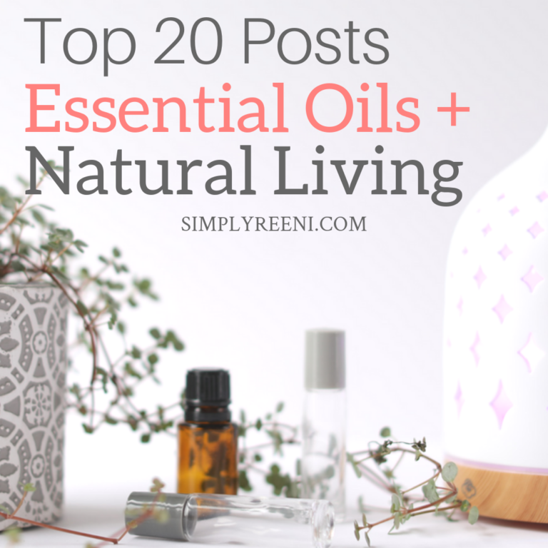 Are you looking for more essential oil and natural living information and recipes? Here are the top 20 most popular posts from Simply Reeni over the years that include essential oil recipes, essential oil uses, essential oil and natural living resources, best products, and much more! Click to read more or pin for later! https://www.simplyreeni.com/most-popular-posts/ #essentialoils #essentialoiluses #essentialoilrecipes #naturaliivng #healthyliving #mostpopularessentialoils #diyrecipes #holistic