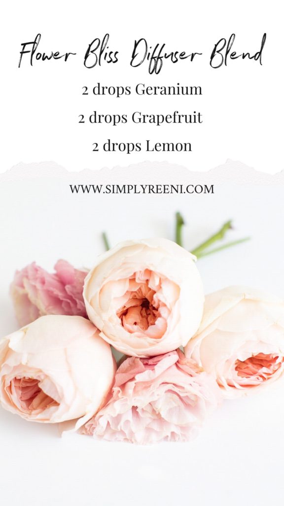flower bliss essential oil diffuser blend