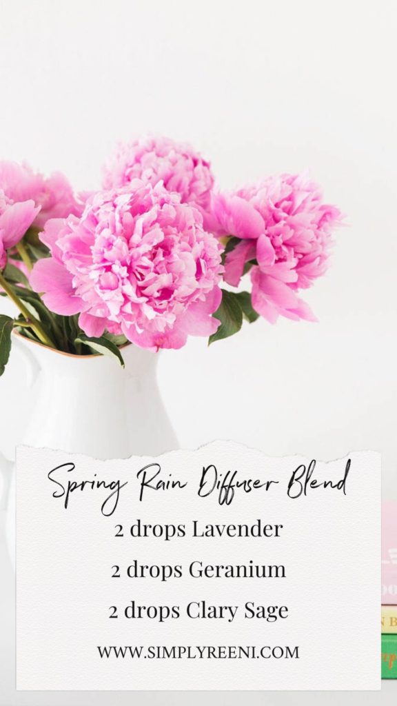 spring rain essential oil diffuser blend