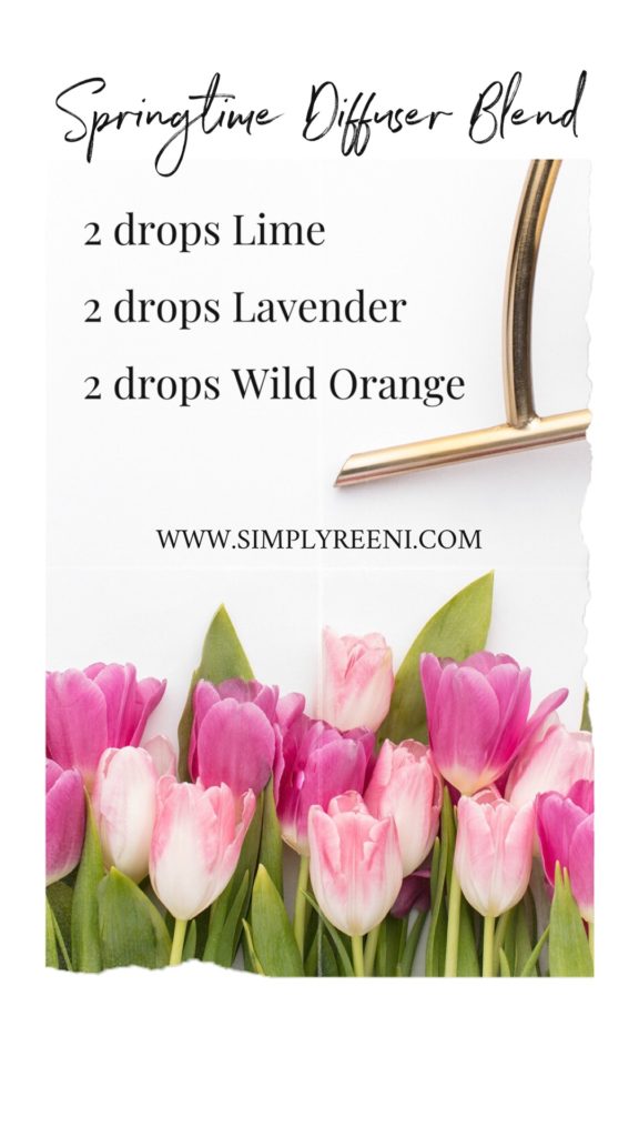 springtime essential oil diffuser blend
