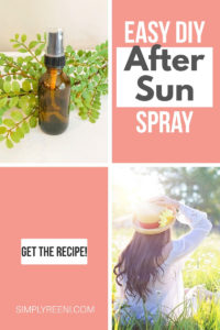 Easy DIY After Sun Spray