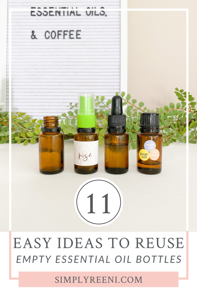 How to Clean and Reuse Essential Oil Dropper Bottles