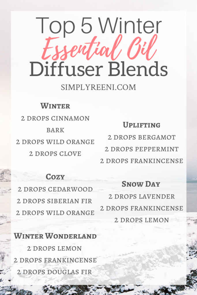 Top 5 Winter Essential Oil Diffuser Blends