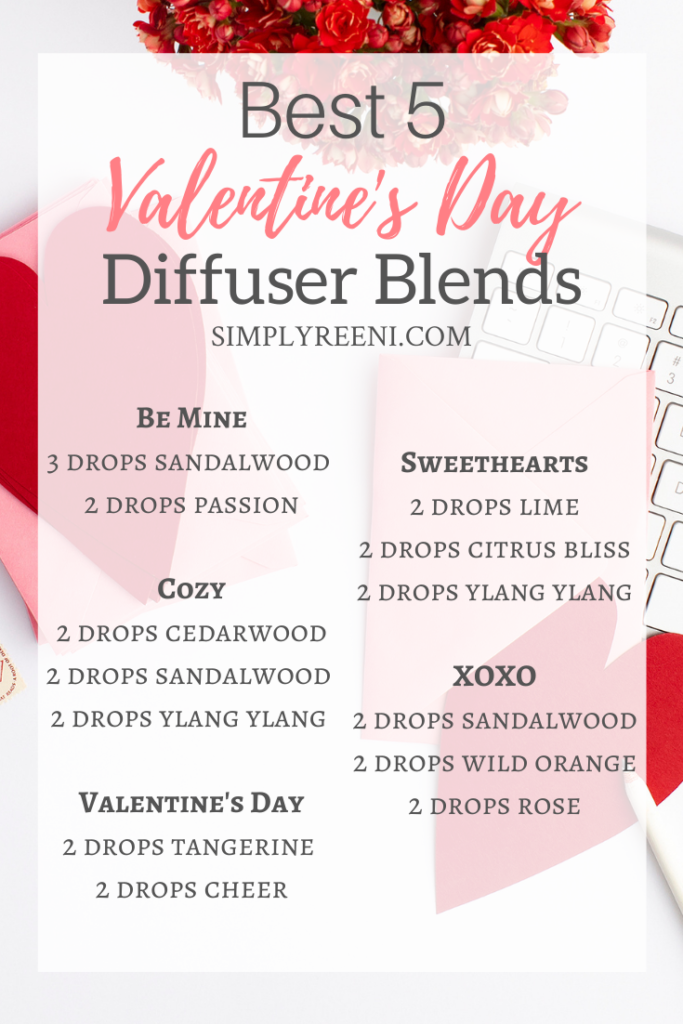 Best 5 Valentine's Day Diffuser Blends