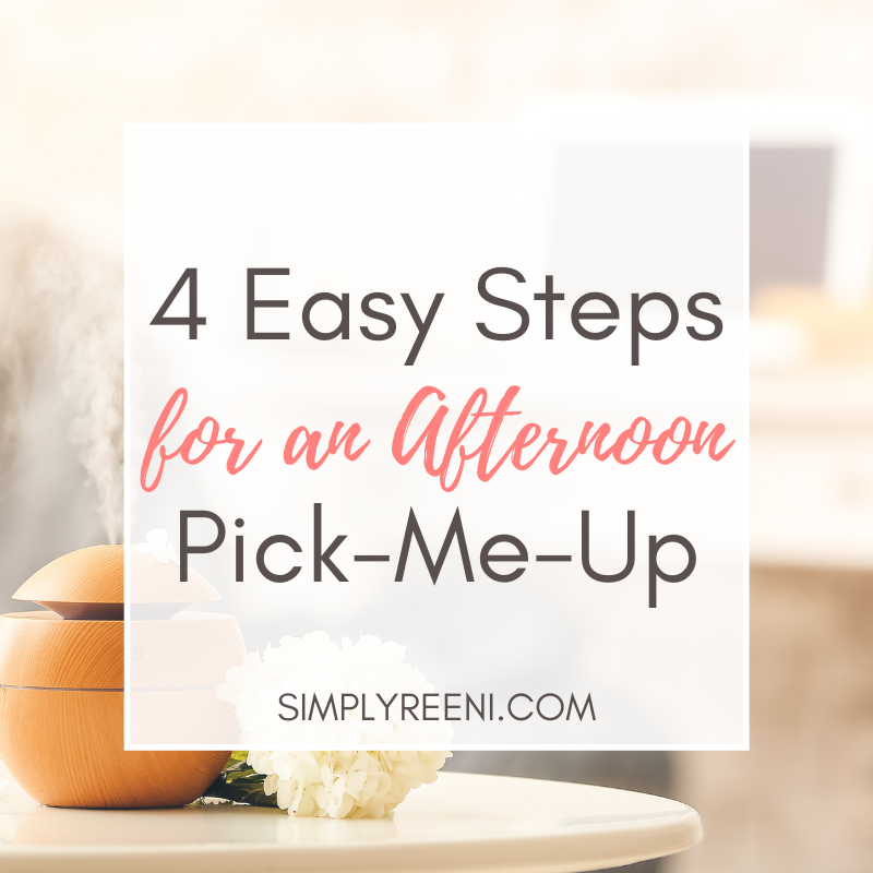 4 Easy Steps for an Afternoon Pick-Me-Up