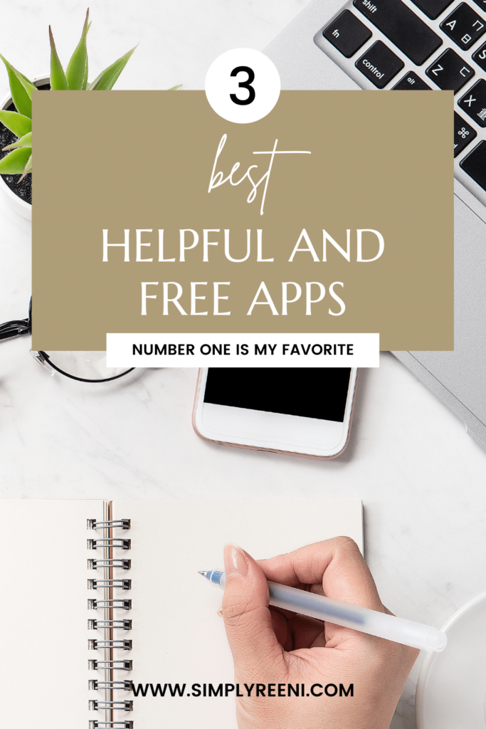 3 Helpful and Free Apps to Use Daily