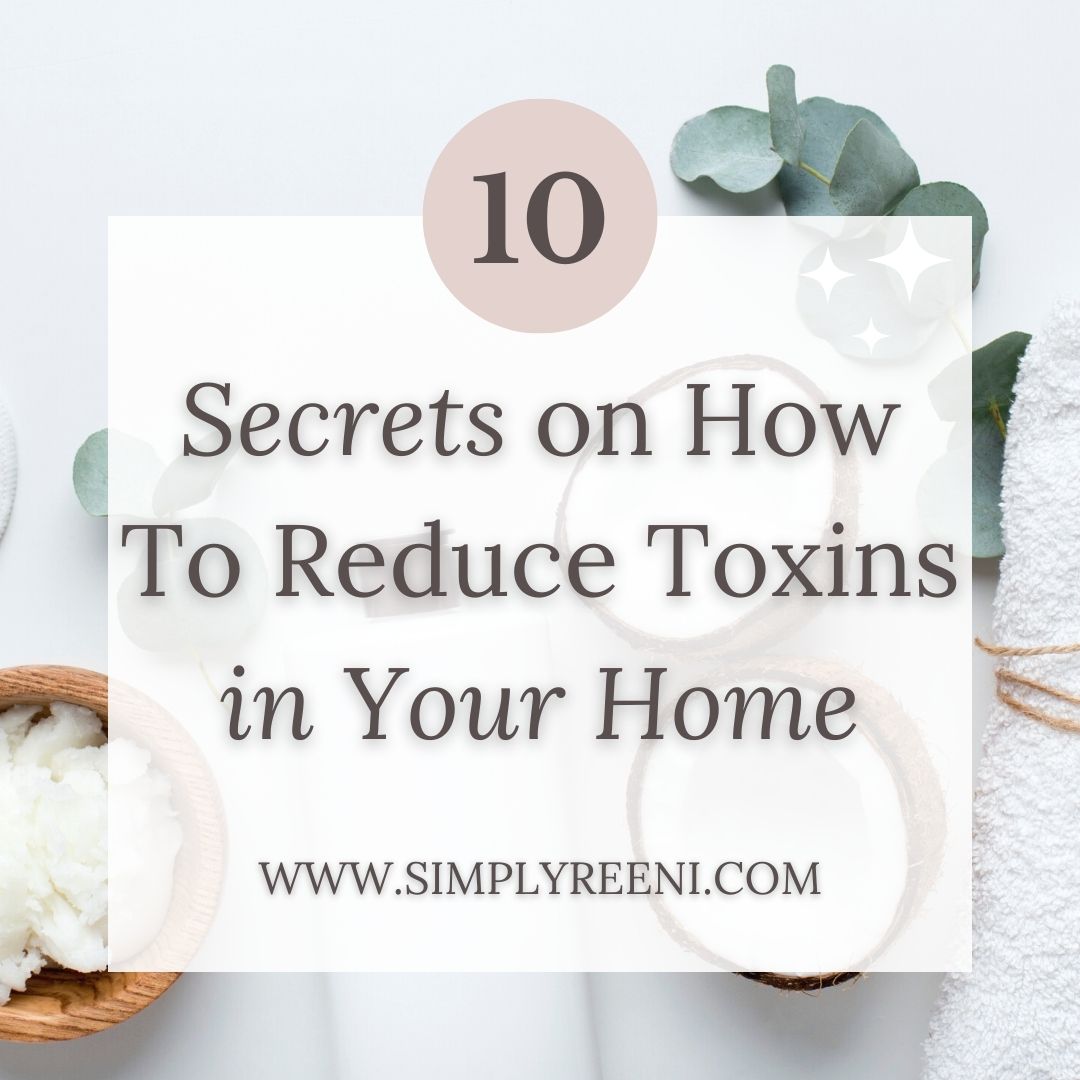 10 Secrets on How To Reduce Toxins in Your Home
