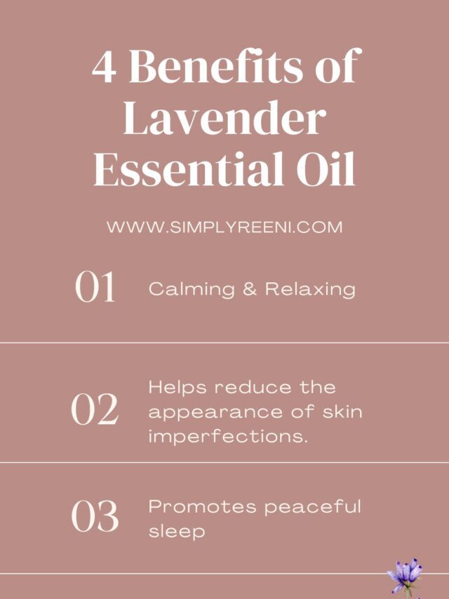 4 Benefits of Lavender Essential Oil