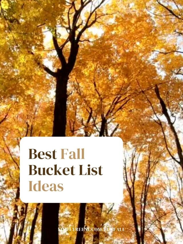 Best 27 Fall Bucket List Ideas